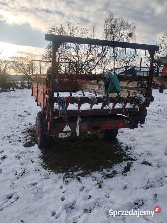 Sprzedam rozrzutnik obornika welger 5 ton