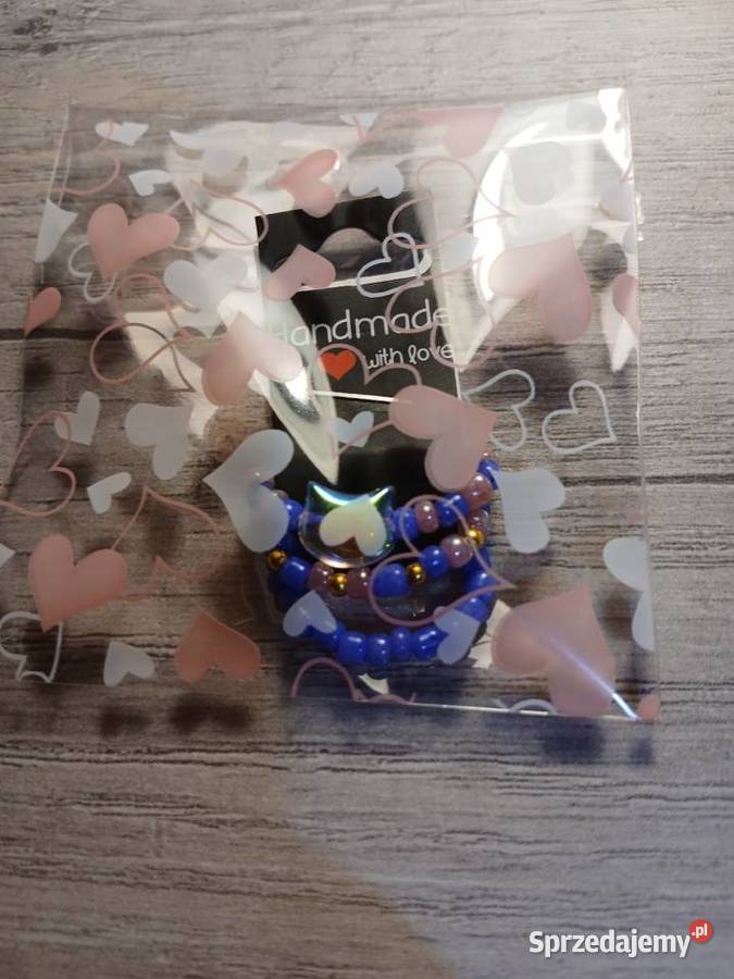 Pierścionki z koralików kotek Gliwice sprzedam