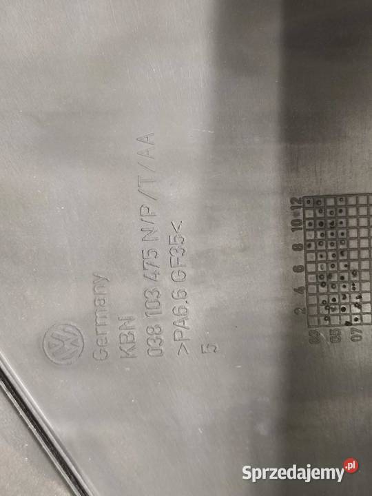 POKRYWA ZAWORÓW 038103469 19 TDI Skoda Octavia I