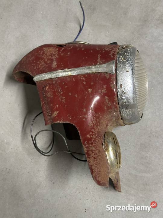 Lampa przód licznik obudowa klosz Komar Pozostałe Białystok