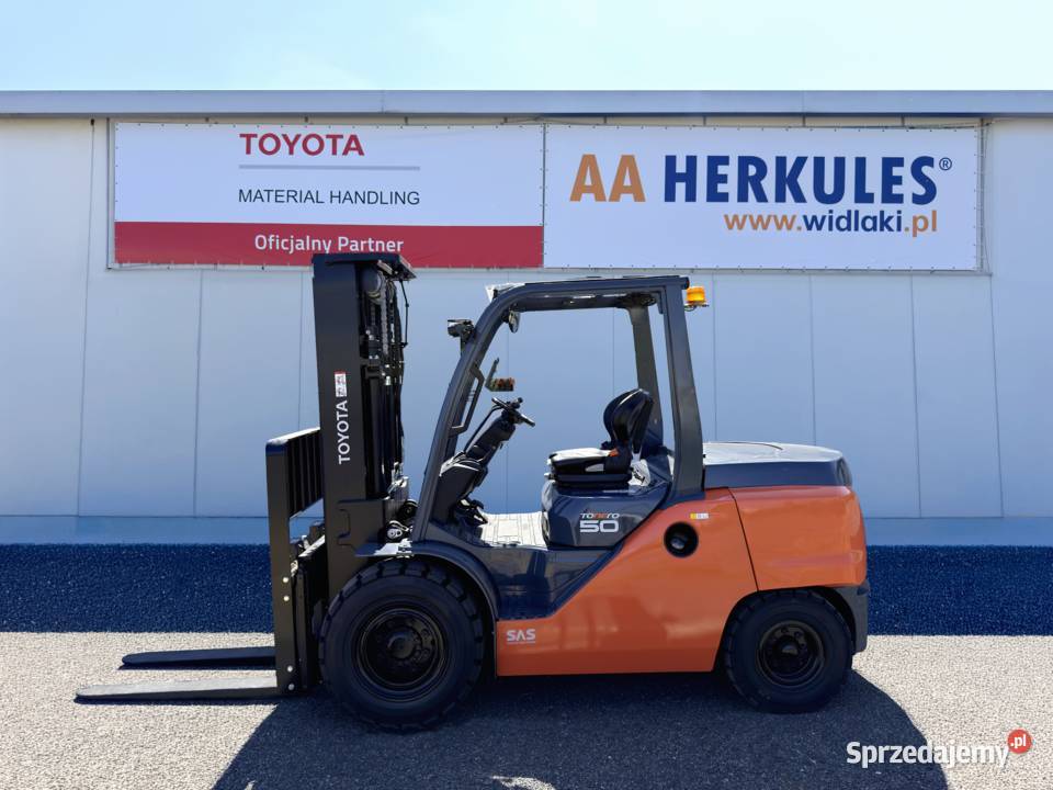Spalinowy wózek widłowy DIESEL Toyota Tonero Toyota Wózki widłowe Katowice