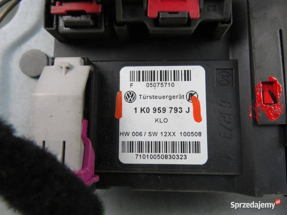 PODNOŚNIK SZYBY LEWY PRZEDNI VW CADDY III