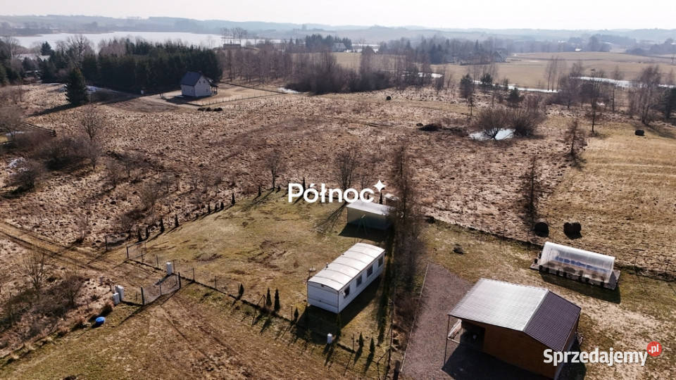 Gotowa działka pod budowę jeziorem Szóstak Orzechowo