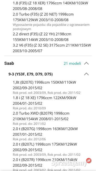 Pompa paliwa Bosch o 0 986 580 807 Rok produkcji 2017 Części Kołobrzeg