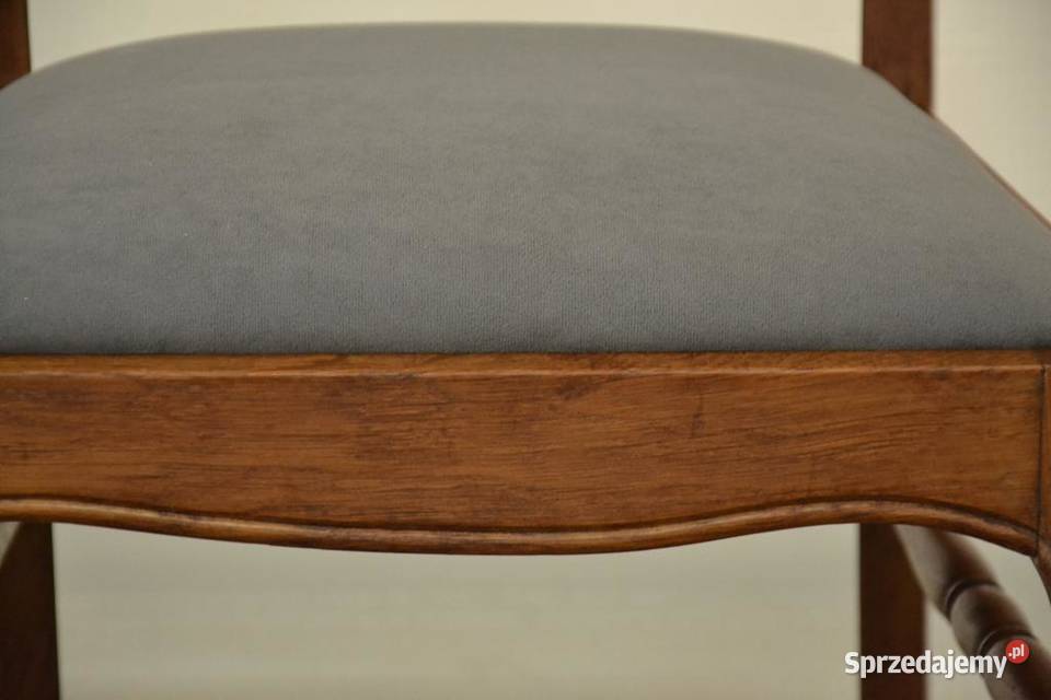 krzesła ludwikowskie komplet 6 krzeseł Poddębice