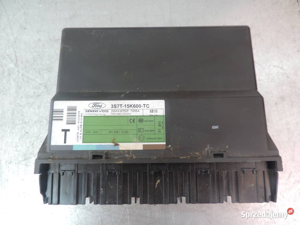MODUŁ KOMFORTU MONDEO MK3 3S7T15K600TC