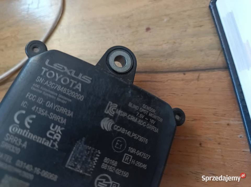 Toyota Corolla E21 czujnik martwego pola Wołomin