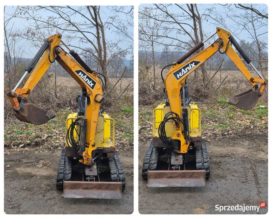 Koparka HANIX N08E Koparki Małuszyn