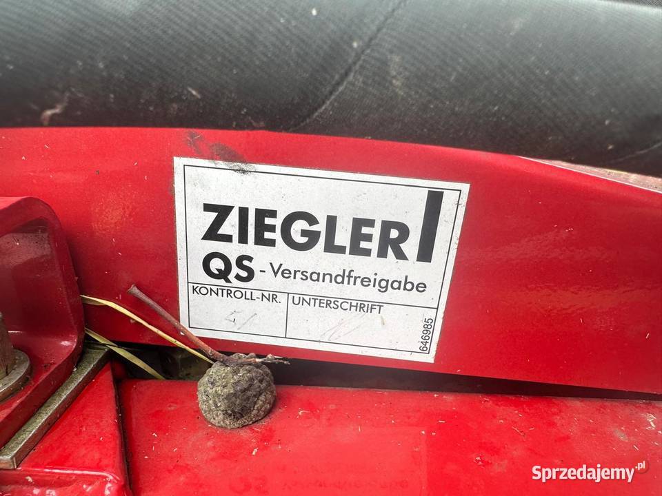 Kosa boczna Ziegler RT 135HYR Rudno