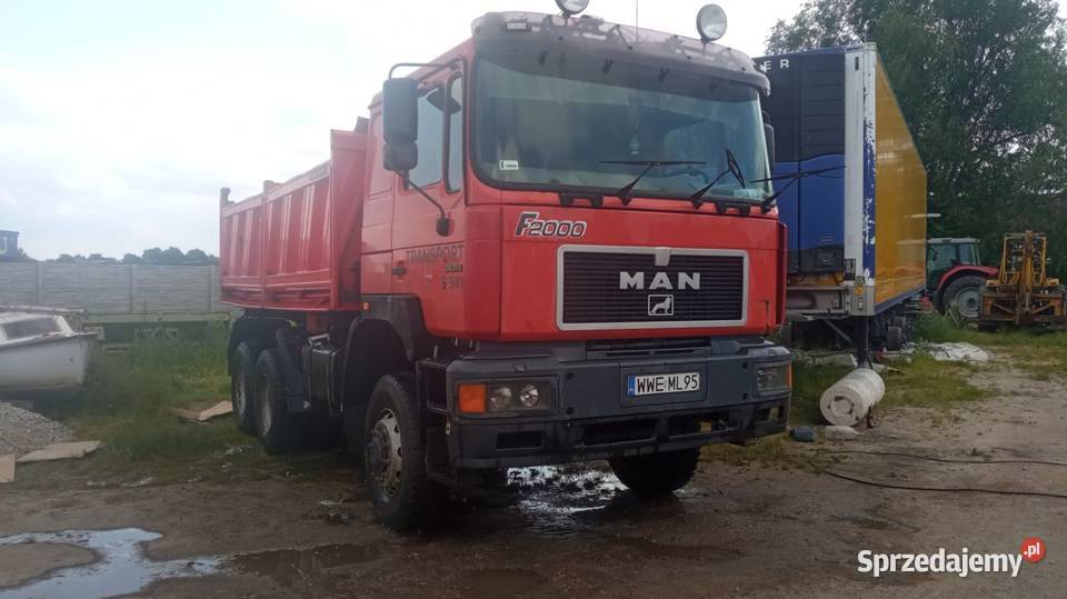 Man F2000 wywrotka 6x4 Kąty Wrocławskie