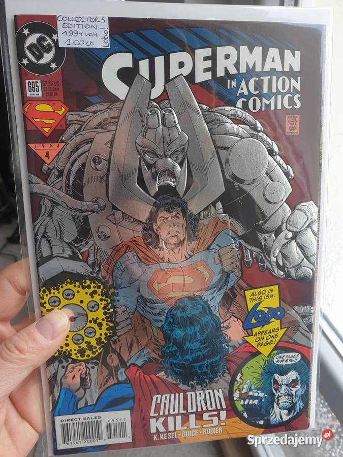 Superman in Action Comics komiks DC USA Lobo Gdynia