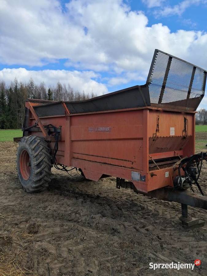 Rozrzutnik obornika 8t 10t BERTHIER Orenge Radzyń Podlaski
