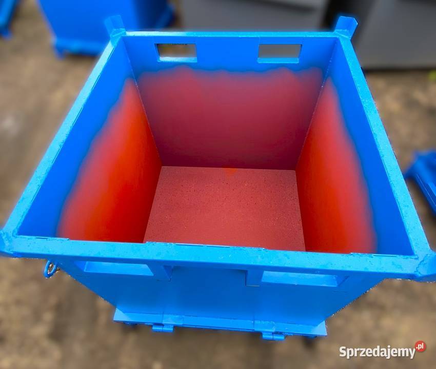 Kontener z otwieranym dnem 1 m3 kontener