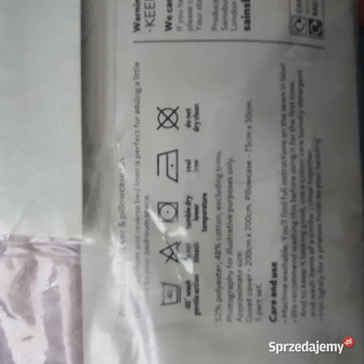 Komplet poscieli 200x200 Częstochowa