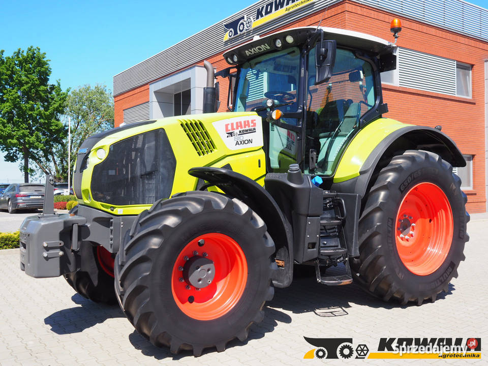 Claas Axion 810 CIS GPS RTK Trimble Ciągnik Pneumatyczne siedzenie Stęszew