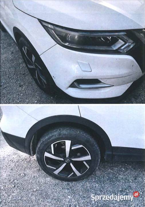 Nissan Qashqai 2017 r udział 12 śląskie sprzedam