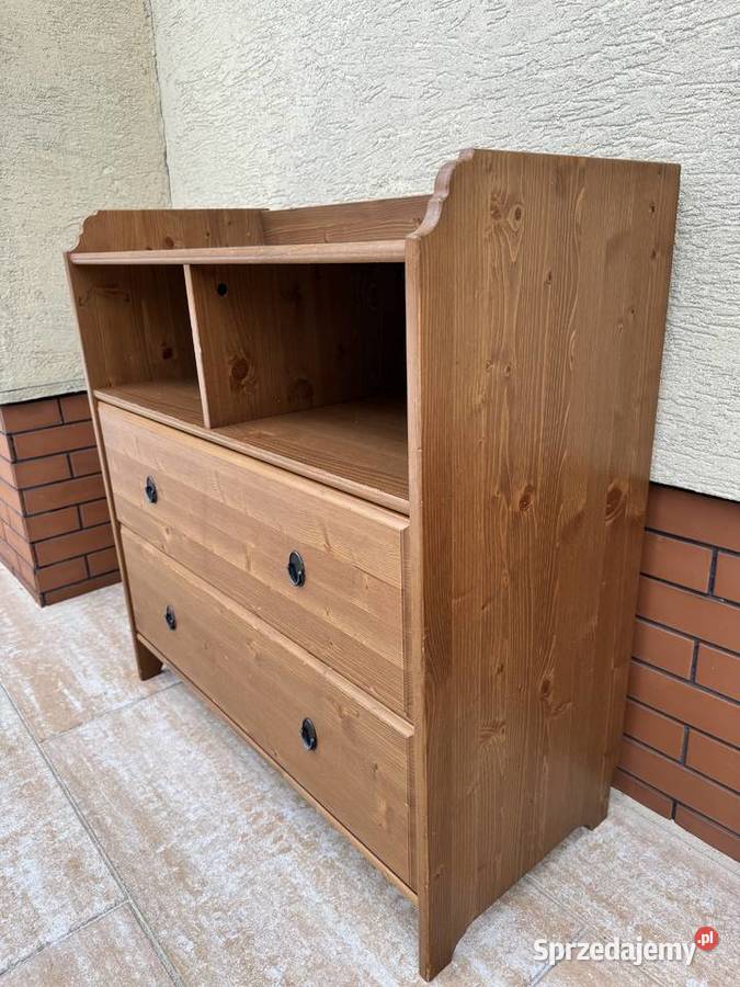 Szafka Leksvik rtv Ikea biblioteczka drewniana mazowieckie Warszawa