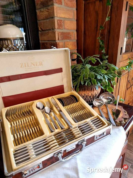 Walizka srebrna sztućce warmińsko-mazurskie Olsztyn sprzedam