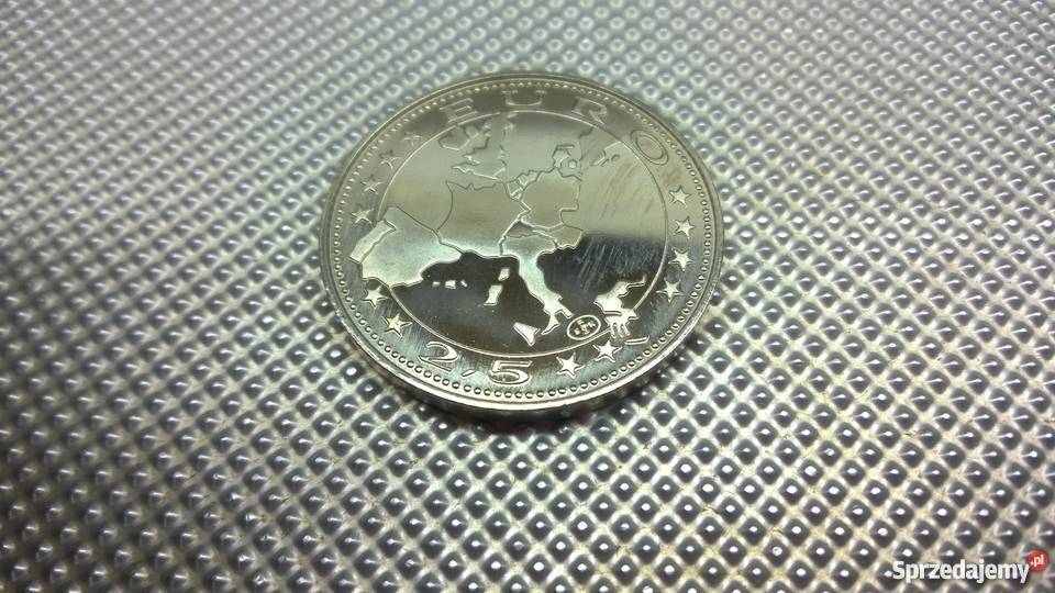 MEDAL 2 Euro Die groe Flut 1997 mazowieckie Warszawa