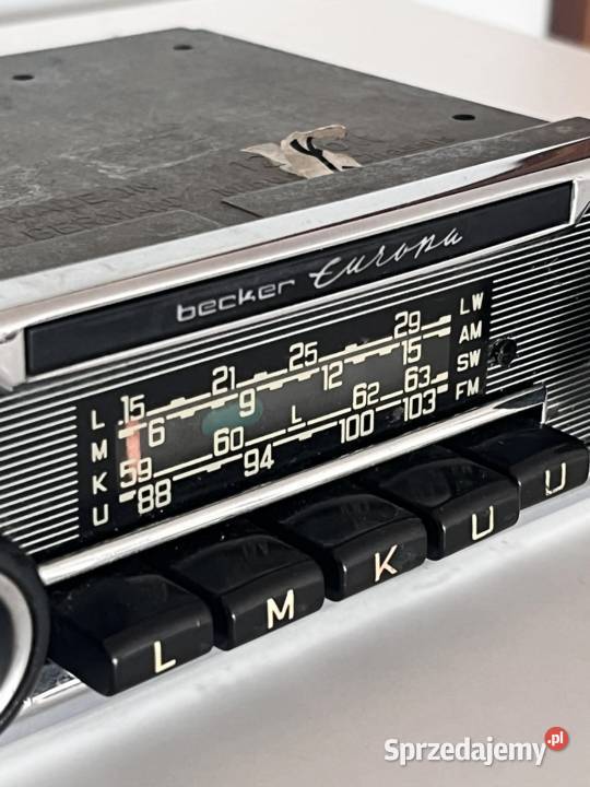 Becker Europa radio klasyczne LMKUU Mercedes Lublin