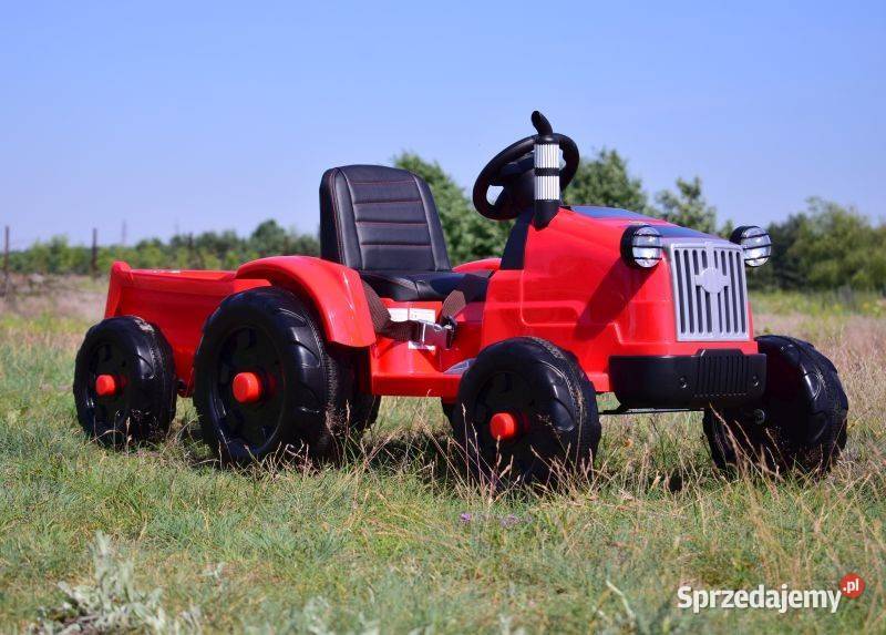 BAWIBUS auto na akumulator TRAKTOR Z PRZYCZEPĄ śląskie Myszków sprzedam