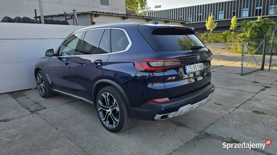 BMW X5 Polski Salon krajowy 88000 przebiegu G05 czujnik deszczu Szczecin