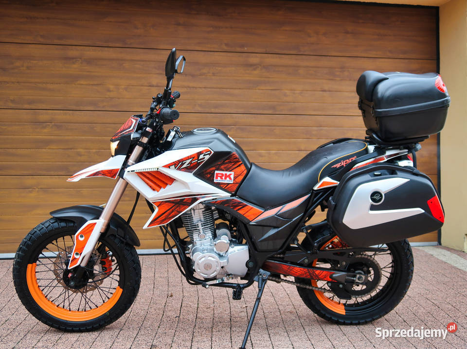 Zipp Tekken 125150cc 2018r Kufry Nowy Silnik bezwypadkowy Starowa Góra