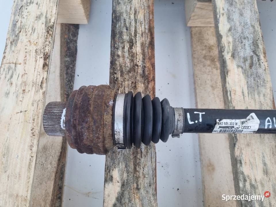 PÓŁOŚ Audi A4 B8 20 TDI LEWA TYLNA półośka lewy Chełm