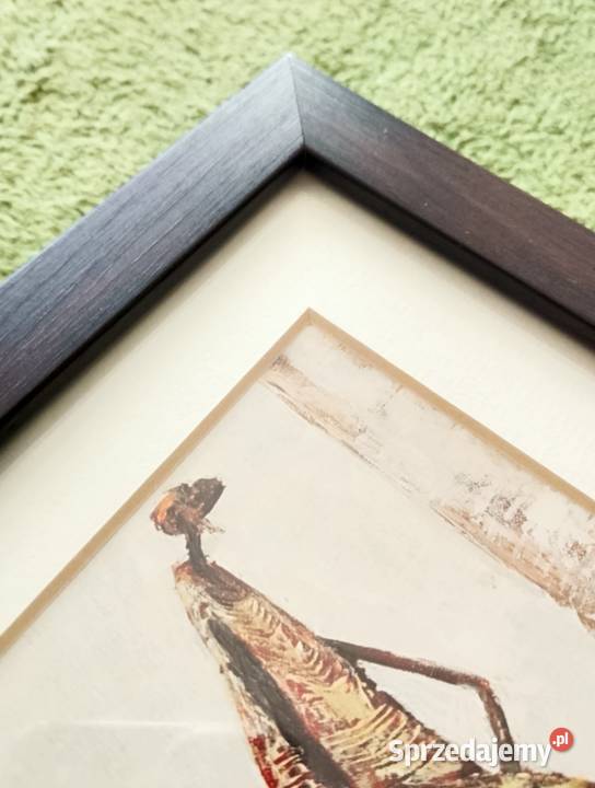 Reprodukcja dzieła Jacquesa Foureau Masai Kenya Sztuka współczesna śląskie