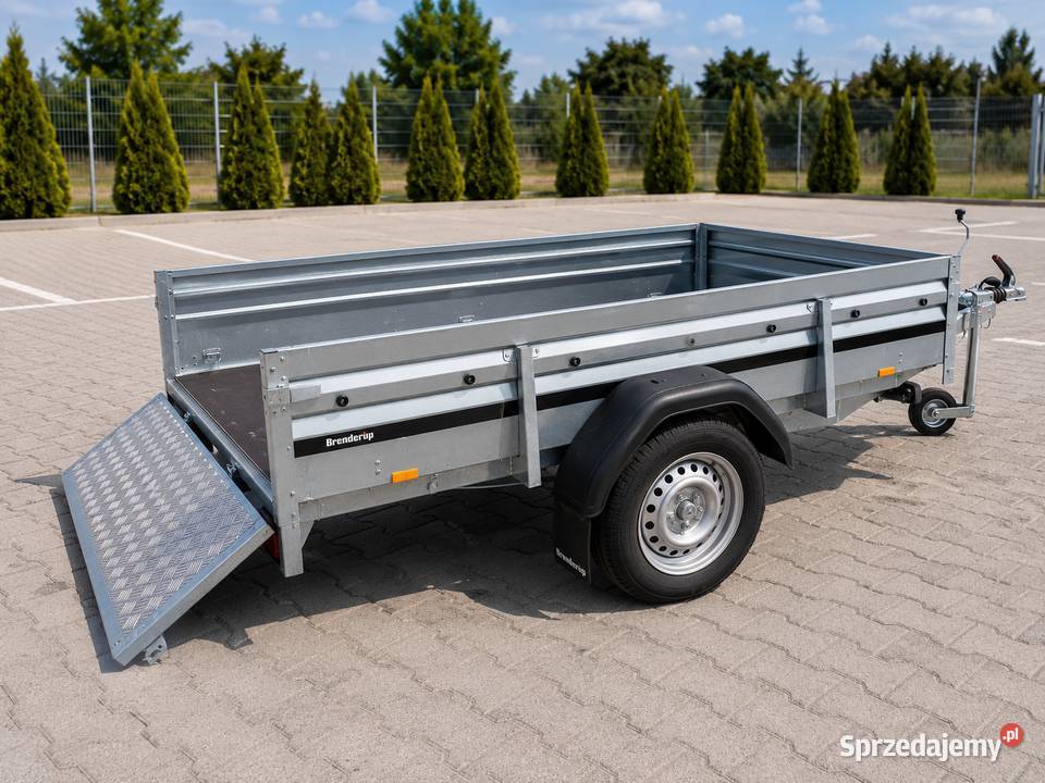 Przyczepa Brenderup 1300 HAMOWANA WYWROT 258x153 Przyczepy i naczepy Kalety