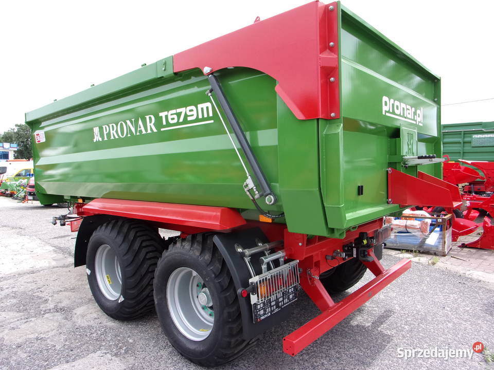 NOWA Przyczepa rolnicza skorupowa T679M PRONAR w Przyczepy rolnicze Opoczno sprzedam