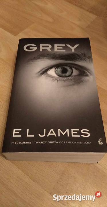 Książka Grey EL James Pięćdziesiąt twarzy Greya Oczami Chris