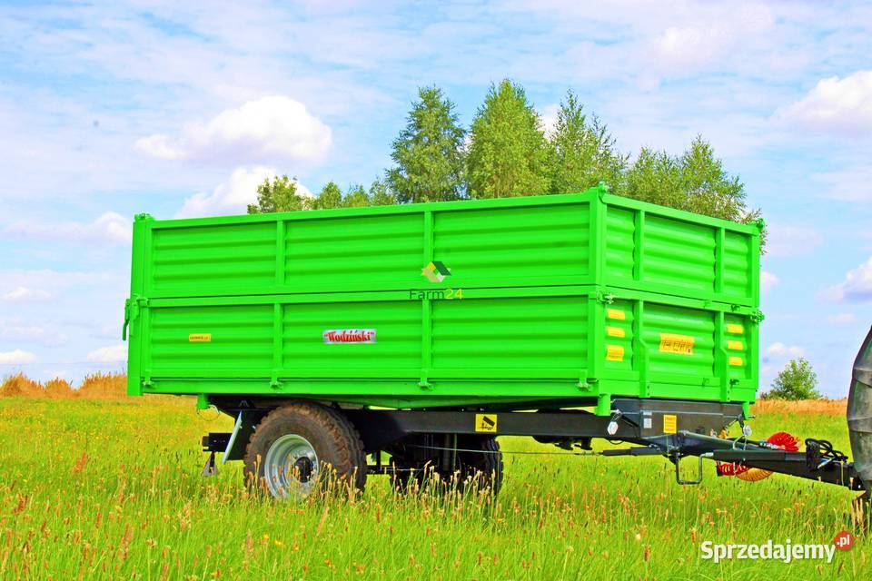 Przyczepa rolnicza 35t Wywrotka jednoosiowa Kalisz