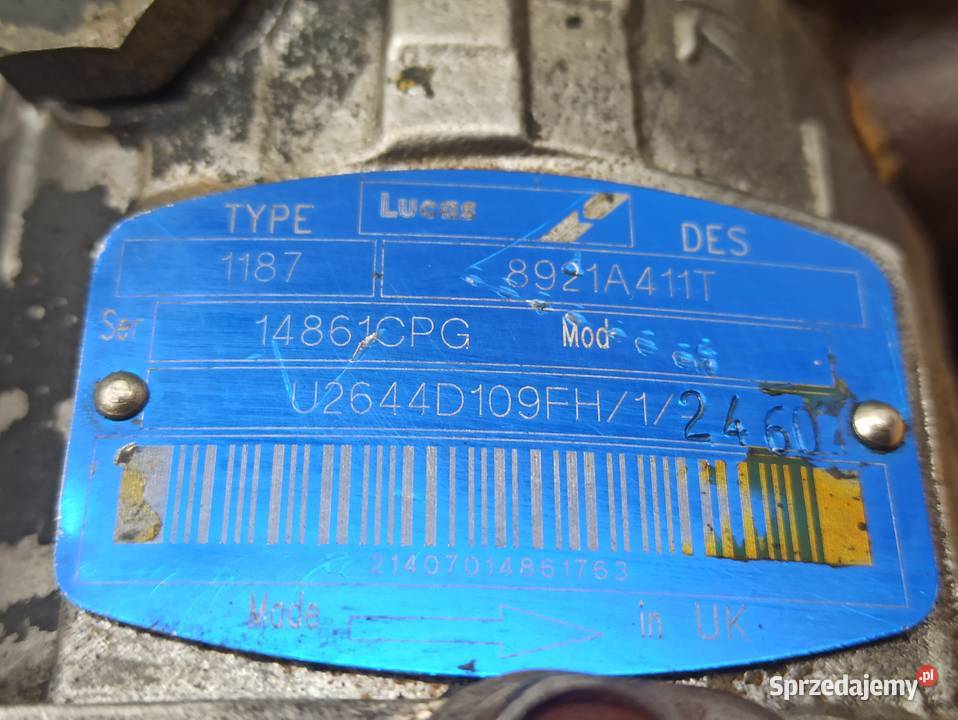 Pompa wtryskowa Fastrac 1135 U2644D109FH Pozostałe sprzedam