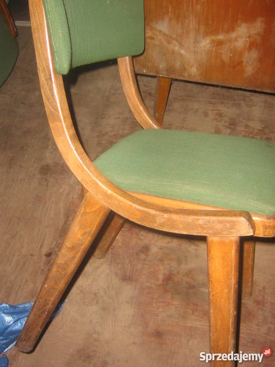 krzesło fotel skoczek PRL Meble