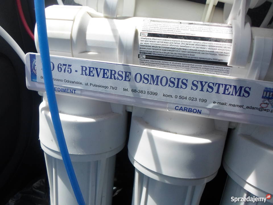 Filtry do wody pitnej odwrócona osmoza lubuskie Zielona Góra
