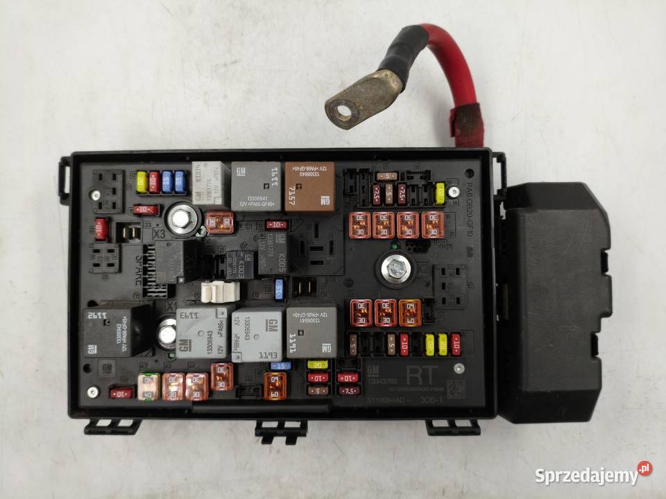 Moduł BSI Skrzynka Bezpieczników Opel Astra J 14 osobowe Wyszków