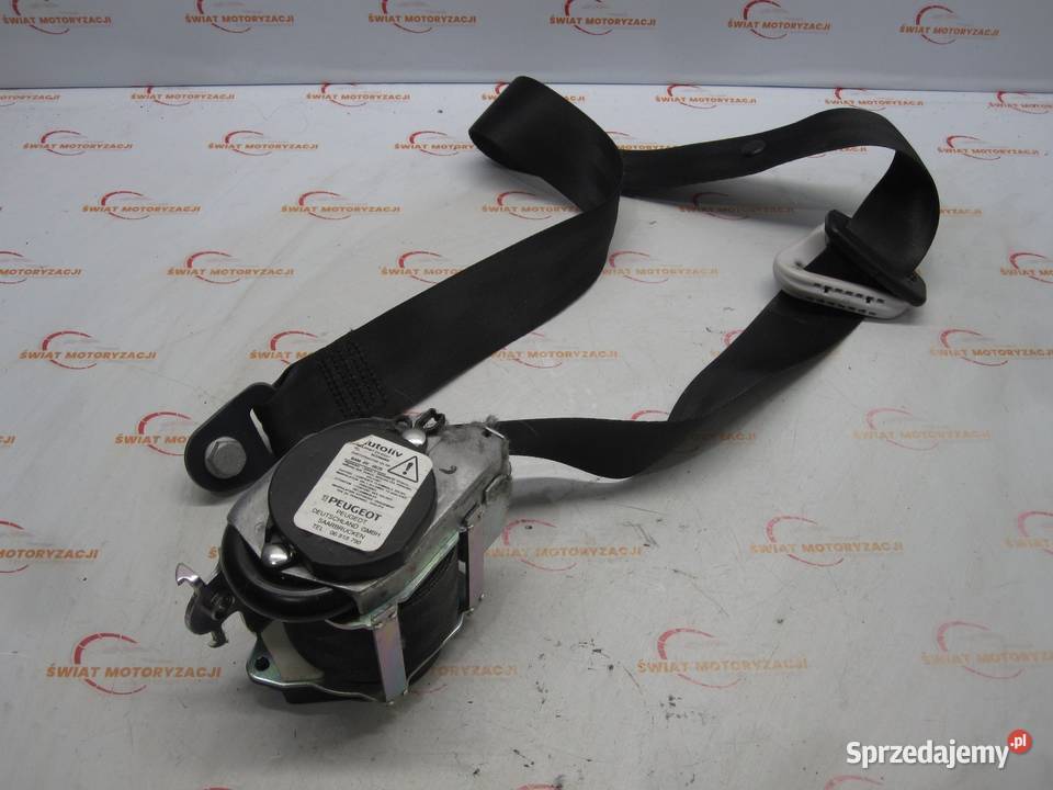 PEUGEOT 208 I 14r pas bezpieczeństwa prawy przód