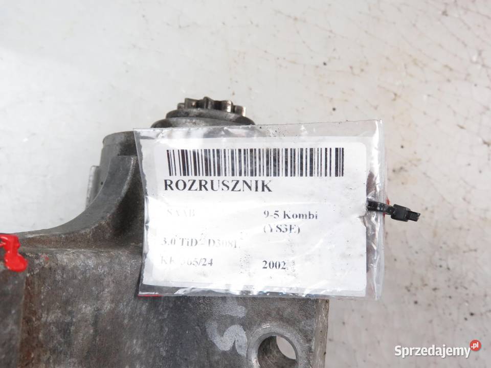 ROZRUSZNIK SAAB 95 30 TiD 5192778 8972878152 osobowe Układ elektryczny silnika