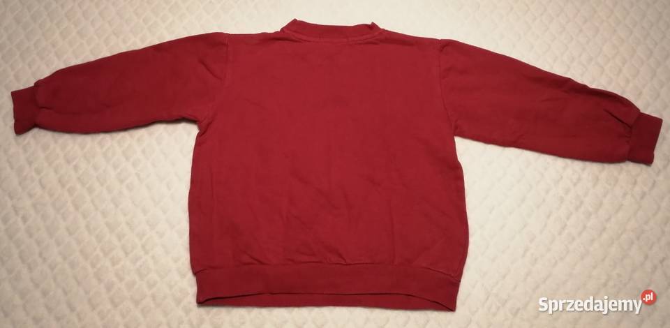 Bluza długi rękaw George 110116 czerwona Odzież chłopiec Odzież Czeladź