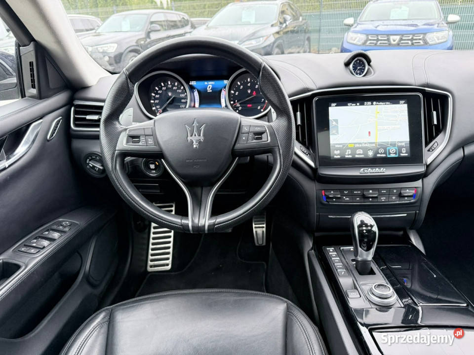 Maserati Ghibli 30 V6 410 SQ4 4x4 2017r kamera niebieski Wrocław