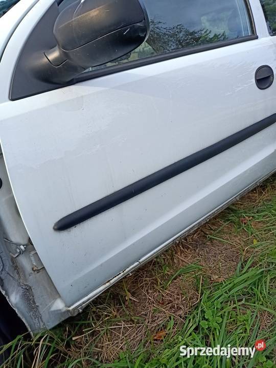 Drzwi lewe opel corsa C 3 dzrziowa białe zachodniopomorskie Szczecin