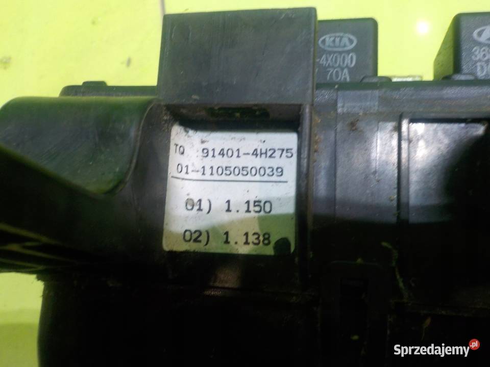 i800 H1 II 25 CRDI 11r skrzynka bezpiecznikow mazowieckie