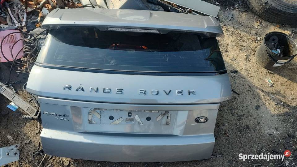 Klapa bagażnika kompletna Range Rover Evoque I L osobowe wielkopolskie Książ Wielkopolski
