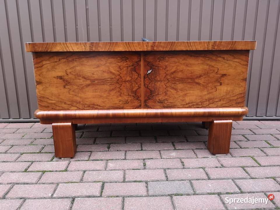 Komoda ARTDECO RTV Niska Orzech Stara Antyk sprzedam