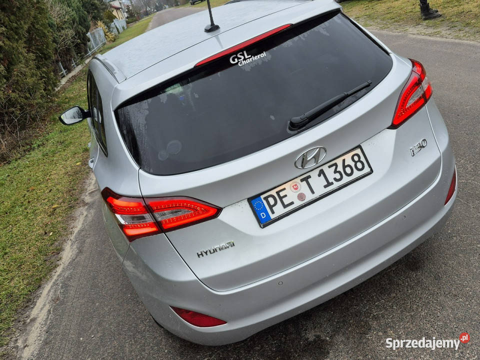 Hyundai i30 benzyna navi 75 kamera led lift II światła przeciwmgielne lubelskie Drelów