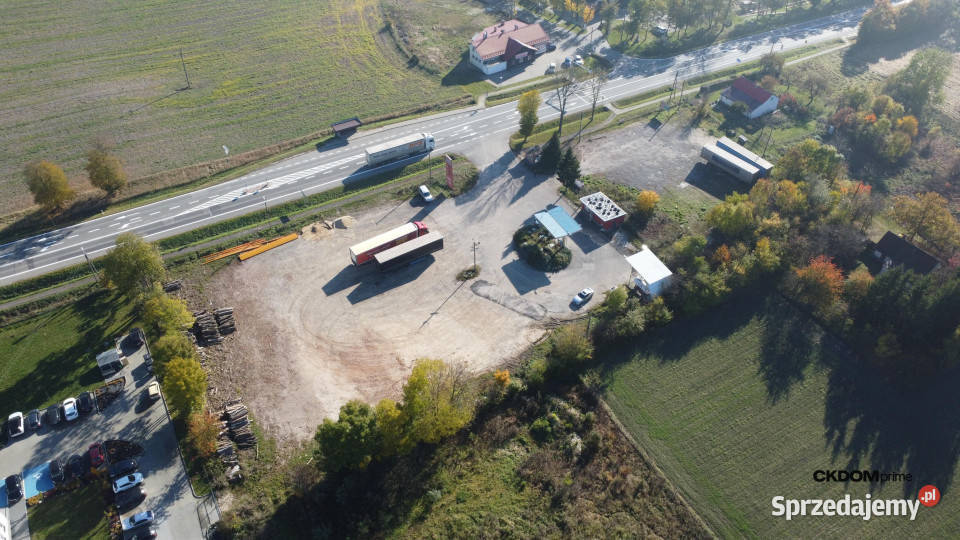 Stacja benzynowa z możliwością rozwoju