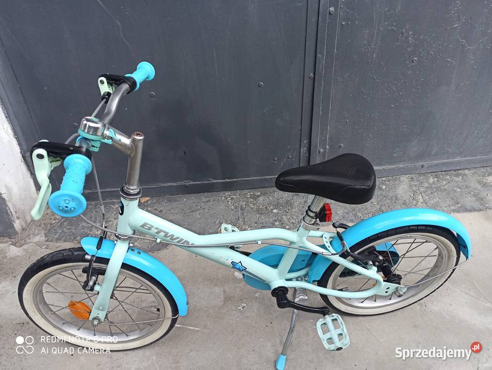 Rowerek 16 BTWIN 500 BLUE PRINCESS Śliczny Wieliczka