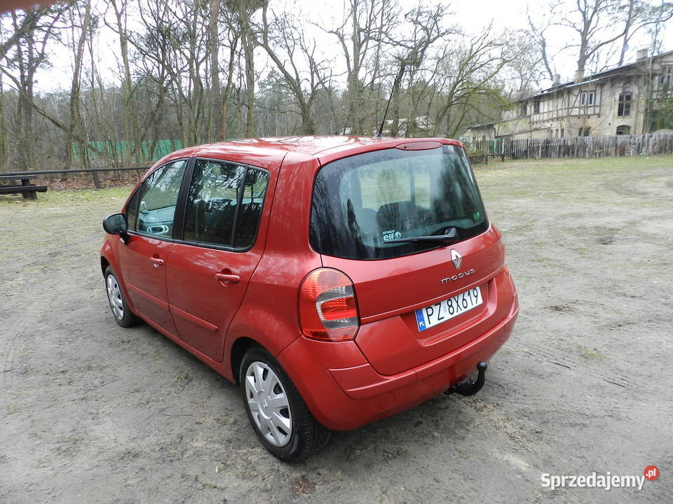 Renault Modus ekonomiczny zadbany SERWISOWANY Renault Puszczykowo