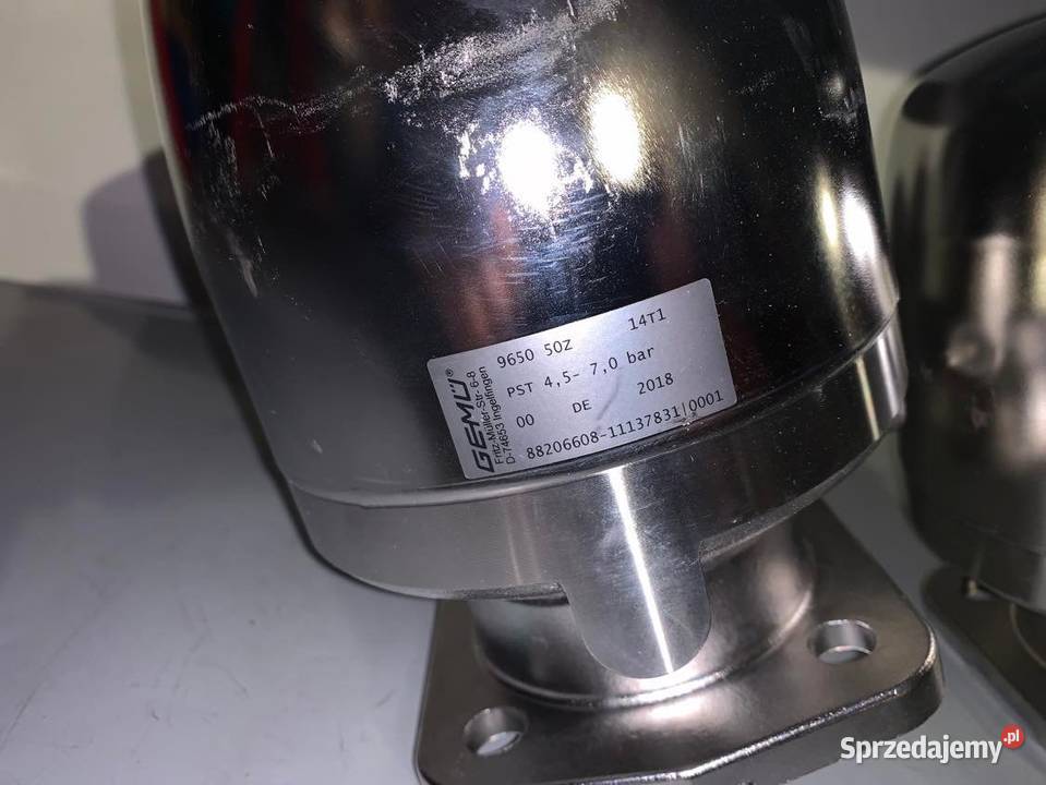 Gemu 9650 50Z 14T1 Stainless Steel Pneumatic Pozostałe Warszawa